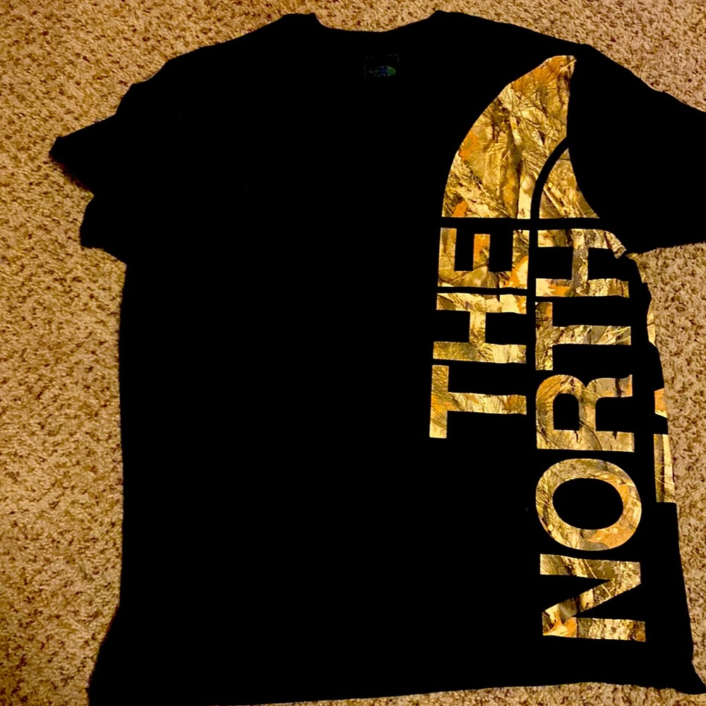 North face black xL t shirt